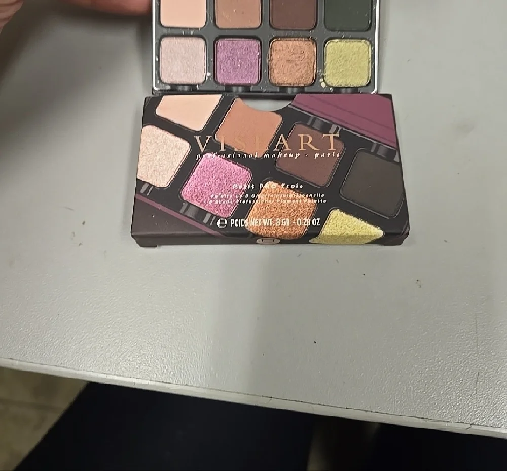 Viseart Petit Pro Eyeshadow Palette - Pink, Purple, Green, Gold